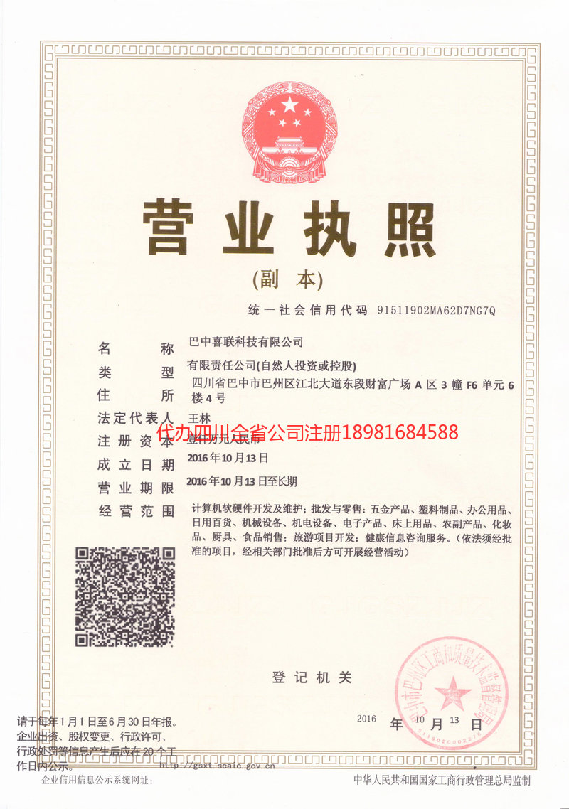 辽源辽源喜联科技有限公司